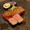 Teppanyaki Omotesandou - 岩手県産サーロインはミディアムレアで！