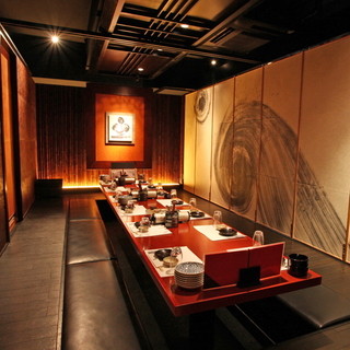 ◇All seats are private rooms for 2 to 72 people. For large parties, go to Banya.