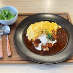 桃源台ビューレストラン - ビーフシチューオムライス（1650円）