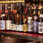 Jinguumae Mokuchi - 全国各地の日本酒も豊富