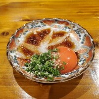 ふぐ料理 うめい - 虎ふぐのたたきユッケと一口おにぎり