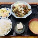 山田ランチ - 料理写真:「ホルモン（もつ）定食」700円税込み♫