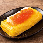 Handmade at the shop! Dashi-wrapped egg roll ~grated salmon roe~