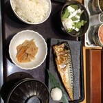 Hakata Motsunabe Yamaya - 焼き魚定食(サバ)