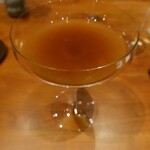 レストラン ナズ - さとう柿、発酵トマト