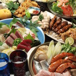 食楽 - 冬は、鍋付き飲み放題コース!!３９８０円～