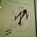 カフェアマレーナ - ジローさんを描いた絵