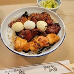 栄一 - ランチ 焼き鳥丼 1300円