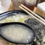 やまみラーメン - スープ