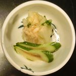 大和 - 特選高級和牛すき焼定食 1480円 の香の物