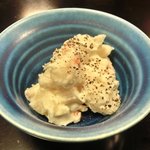 大和 - 特選高級和牛すき焼定食 1480円 のポテトサラダ