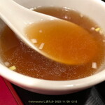 中国料理　萬里 - 付属の中華スープ