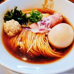 二代目 ガチ麺道場 - 醤油そば味玉トッピング1150円