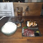 イエノミ ナニワ 301 - たるつぼ定食の一部