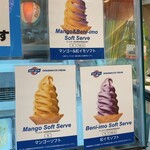 Ginza Washita Shoppu - ソフトクリームはこの3種