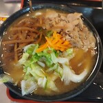 吉田のうどん とがわ - 肉うどんきんぴらトッピング