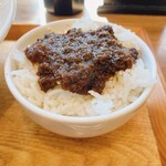 担々麺 ぺんぺん - ミニ咖哩飯、150円。