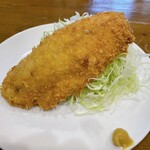 新兵衛 - あじフライ、これも美味しい