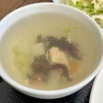 Bansaiamu - ランチセットのスープ