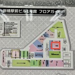 Ichibankan - 新橋駅前ビル1号館2Fフロアレイアウト