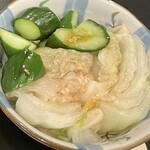 壱番館 - お新香300円