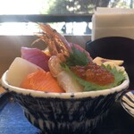 Uogashidokoro Sen - 海仙丼のアップ