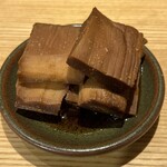 中華蕎麦 とみ田 - 極太短冊メンマ 200円