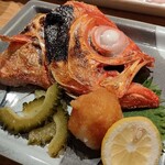 鮨なかもと - 金目鯛カマ焼き