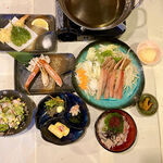 Crab meal 4500 yen course <8 items in total>