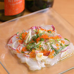 すみだCafe - 真鯛のカルパッチョ