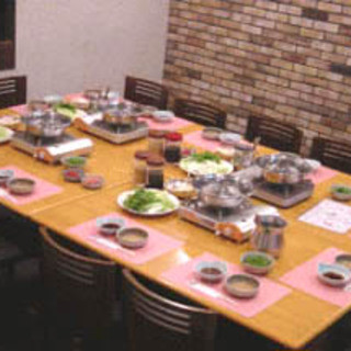 １０人ぐらいの個室