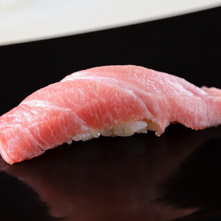 You can order a set of carefully selected nigiri.