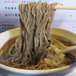 丿貫 - 極濃 鬼煮干し蕎麦 麺リフト