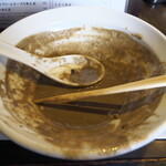 丿貫 - 底に残ったスープ