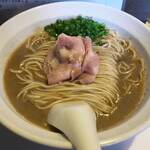 丿貫 - 紅ズワイ蟹蕎麦（左から