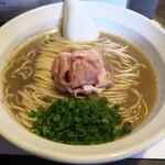 丿貫 - 紅ズワイ蟹蕎麦（右から）