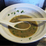 丿貫 - 底に残ったスープ