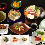 お食事処 孝ふく - 冬のおまかせコース！小鍋、天ぷらも入ったお得なコースです！