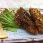 一平 - マグロほほ肉のフライ