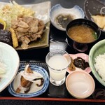 司 料理店 - 焼肉定食1200円　ごはん無料