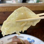 火風鼎 - 具なしだが皮厚めのシンプルワンタン