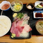 お食事 延仁 - 3点盛り定食