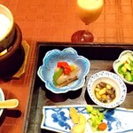 花仙庵 仙仁温泉 岩の湯 - 朝食