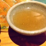 花仙庵 仙仁温泉 岩の湯 - 舞茸のスープ