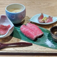 すき焼き 牛しゃぶ 松重 - 