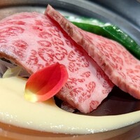 すき焼き 牛しゃぶ 松重 - 