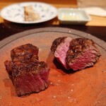 やまぐち - 牛ヒレ肉の炭火焼き