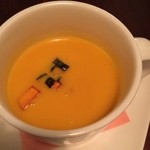 カプリカフェ - かぼちゃのポタージュ 秋限定