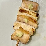 酒亭 田中 - ねぎまはモモと弁慶の組み合わせでした