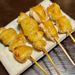 酒亭 田中 - ぼんじりとソリは2本ずつお願いしました